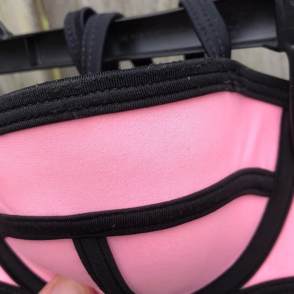 Triangl bikini (top only) Milly Candy Pink neoprene S 4 - Picture 11 of 13